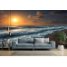 Crashing Waves - AI Art Wall Mural for Contemporary Interiors Crashing Waves - AI Art Wall Mural for Contemporary Interiors