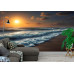 Crashing Waves - AI Art Wall Mural for Contemporary Interiors Crashing Waves - AI Art Wall Mural for Contemporary Interiors