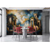 Ancient Temple - AI Art Wall Mural for Contemporary Interiors