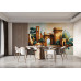 Ancient Ruins Fantasy - AI Art Wall Mural for Contemporary Interiors