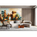Ancient Ruins Fantasy - AI Art Wall Mural for Contemporary Interiors