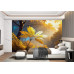 Radiant Forest Fern - AI Art Wall Mural for Contemporary Interiors