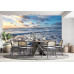 Coastal Calm - AI Art Wall Mural for Contemporary Interiors