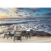 Coastal Calm - AI Art Wall Mural for Contemporary Interiors