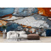 Fractured Earth Tapestry - AI Art Wall Mural for Contemporary Interiors Fractured Earth Tapestry - AI Art Wall Mural for Contemporary Interiors
