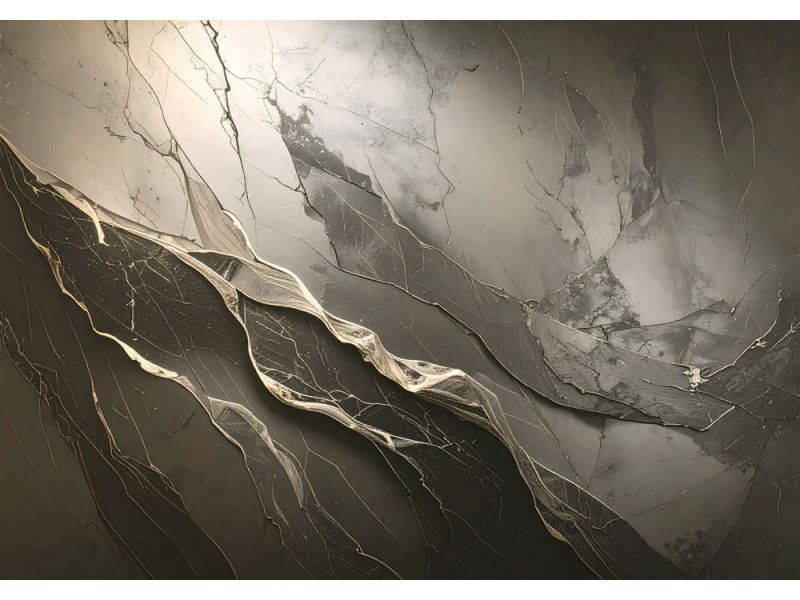 Earthstone Luxury Marble - AI Art Wall Mural for Contemporary Interiors