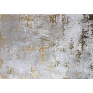 Gilded Harmony Abstract - Modern Wall Mural Inspired by Petitto Art