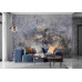 Golden Harmony Abstract - Modern Wall Mural Inspired by Petitto Art