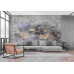 Golden Harmony Abstract - Modern Wall Mural Inspired by Petitto Art