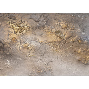 Molten Earth Abstract Mural - Modern Wall Mural Inspired by Petitto Art - Original Abstract Mural by Anete Purina-Purite | Wall4Soul