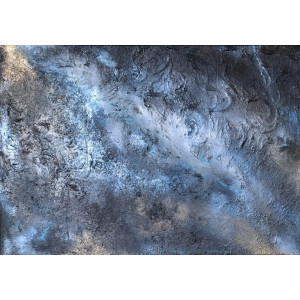 Stardust Echo Abstract Mural - Modern Wall Mural Inspired by Petitto Art - Original Abstract Mural by Anete Purina-Purite | Wall4Soul
