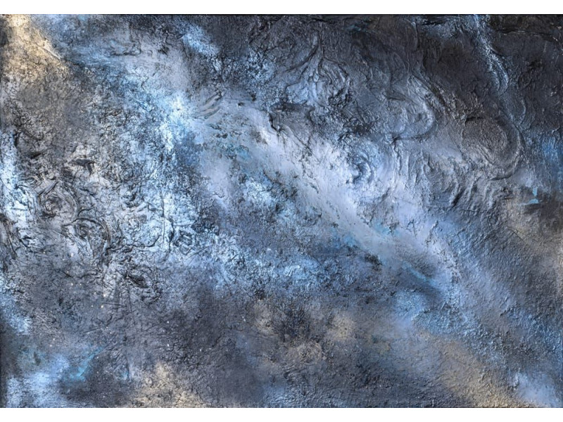 Stardust Echo Abstract Mural - Modern Wall Mural Inspired by Petitto Art