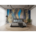 Celestial Veil Abstract Mural - Modern Wall Mural Inspired by Petitto Art