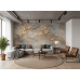Molten Earth Abstract Mural - Modern Wall Mural Inspired by Petitto Art