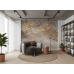 Molten Earth Abstract Mural - Modern Wall Mural Inspired by Petitto Art