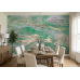 Verdant Current - Modern Wall Mural Inspired by Petitto Art
