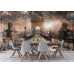 Bridge in Budapest Grunge Style - Classic Wall Mural for Modern Interiors