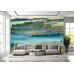Mountain Sunrise in Czechia - Classic Wall Mural for Modern Interiors Mountain Sunrise in Czechia - Classic Wall Mural for Modern Interiors