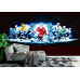 Hockey on Ice Collage - Classic Wall Mural for Modern Interiors