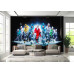 Hockey on Ice Collage - Classic Wall Mural for Modern Interiors