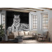 White Tiger Portrait - Classic Wall Mural for Modern Interiors