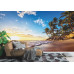 Tropical Paradise Beach - Classic Wall Mural for Modern Interiors