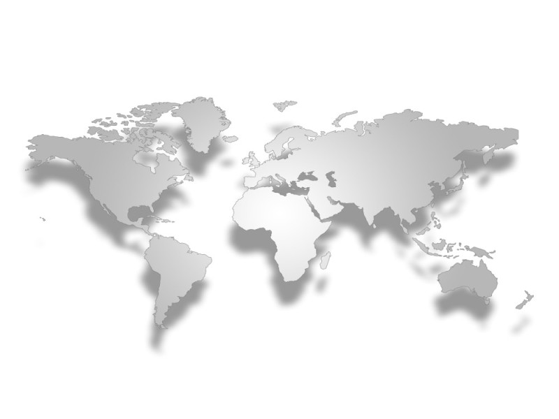 3D World Map - Classic Wall Mural for Modern Interiors