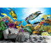 Coral Reef with Fishes & Sea Turtle - Classic Wall Mural for Modern Interiors