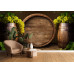 Vintage Wine Cellar with Barrels - Classic Wall Mural for Modern Interiors