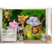 Cute Animals in African Jungle - Classic Wall Mural for Modern Interiors