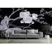 Sakura Branch & Butterflies - Classic Wall Mural for Modern Interiors