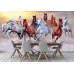 Horses Gallop at Sunset - Classic Wall Mural for Modern Interiors