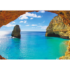 Algarve Coast Rocks - Classic Wall Mural for Modern Interiors Algarve Coast Rocks - Classic Wall Mural for Modern Interiors | Wall4Soul