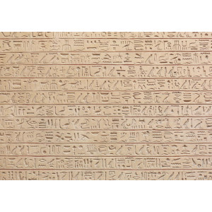 Egyptian Hieroglyphics Stone - Classic Wall Mural for Modern Interiors Egyptian Hieroglyphics Stone - Classic Wall Mural for Modern Interiors | Wall4Soul