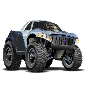 Monster Truck - Classic Wall Mural for Modern Interiors | Wall4Soul