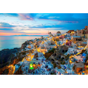 Oia Santorini Village - Classic Wall Mural for Modern Interiors