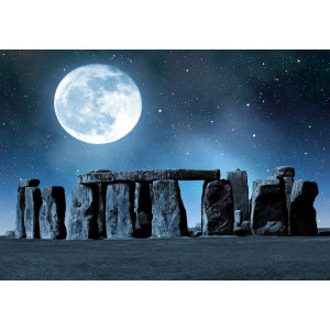 Stonehenge by Night - Classic Wall Mural for Modern Interiors