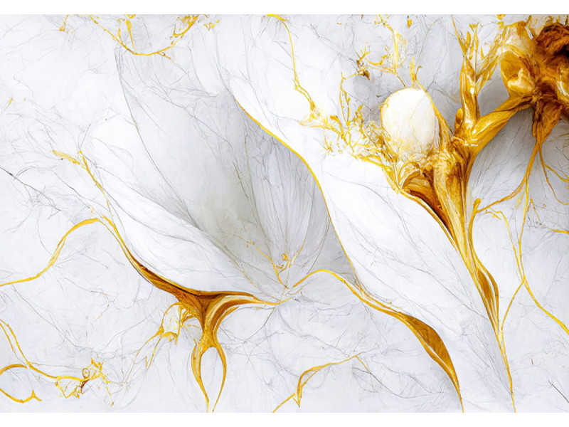 Swirls of Liquid Marble Agate - Classic Wall Mural for Modern Interiors